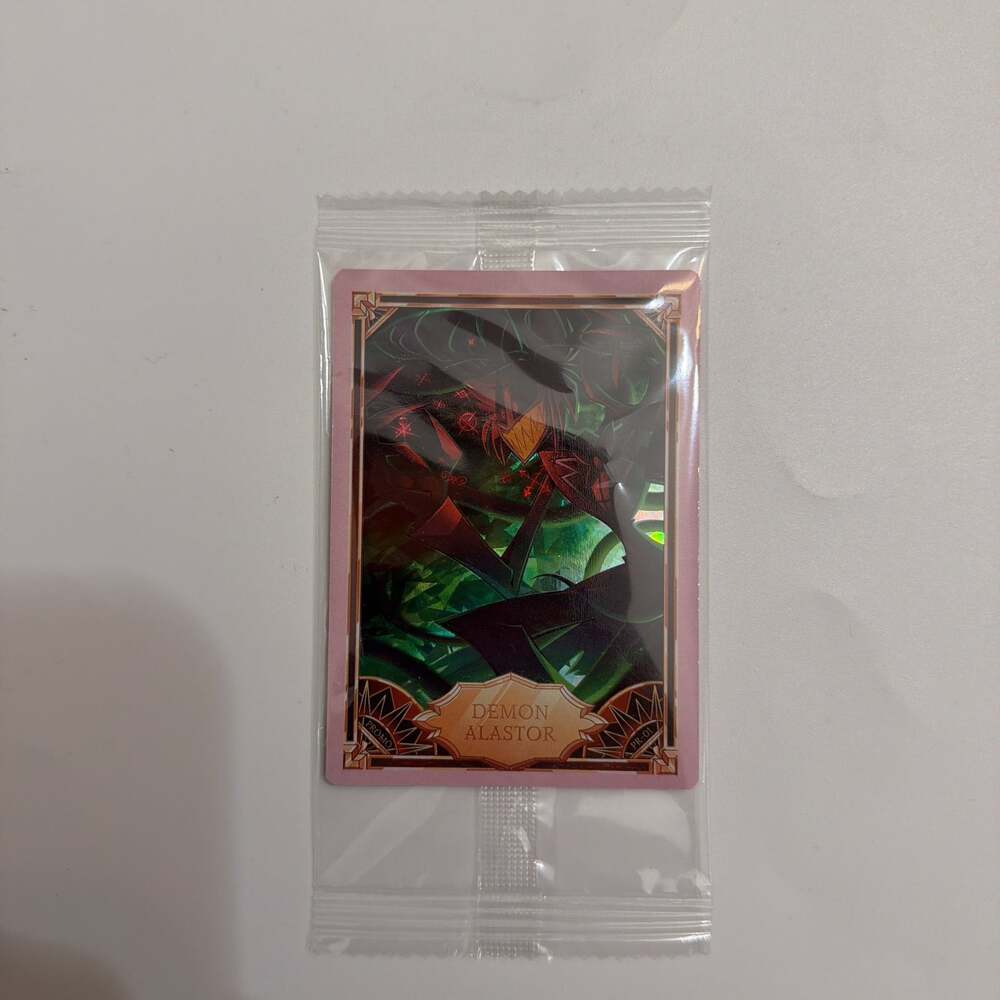 Hazbin Hotel Trading Card - Demon Alastor Foil Promo Card PR-01 - 1st Edition